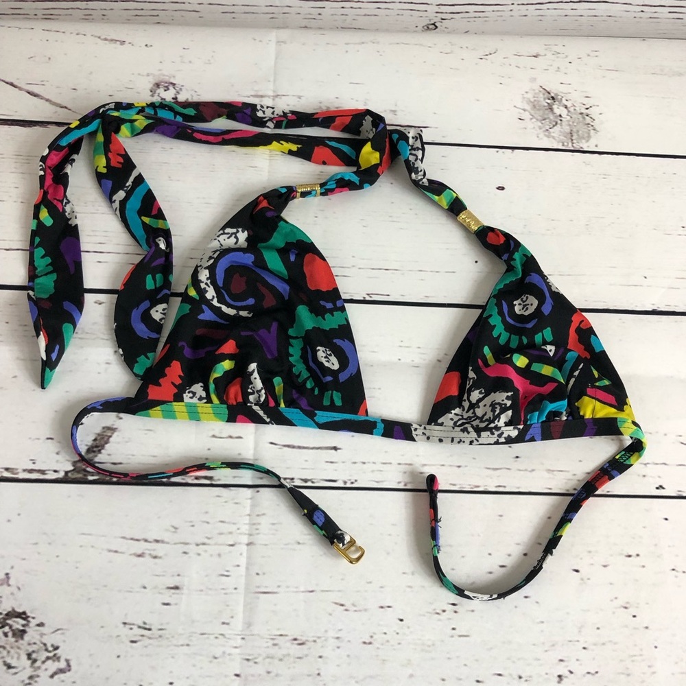 Victoria’s Secret multicolored bikini top